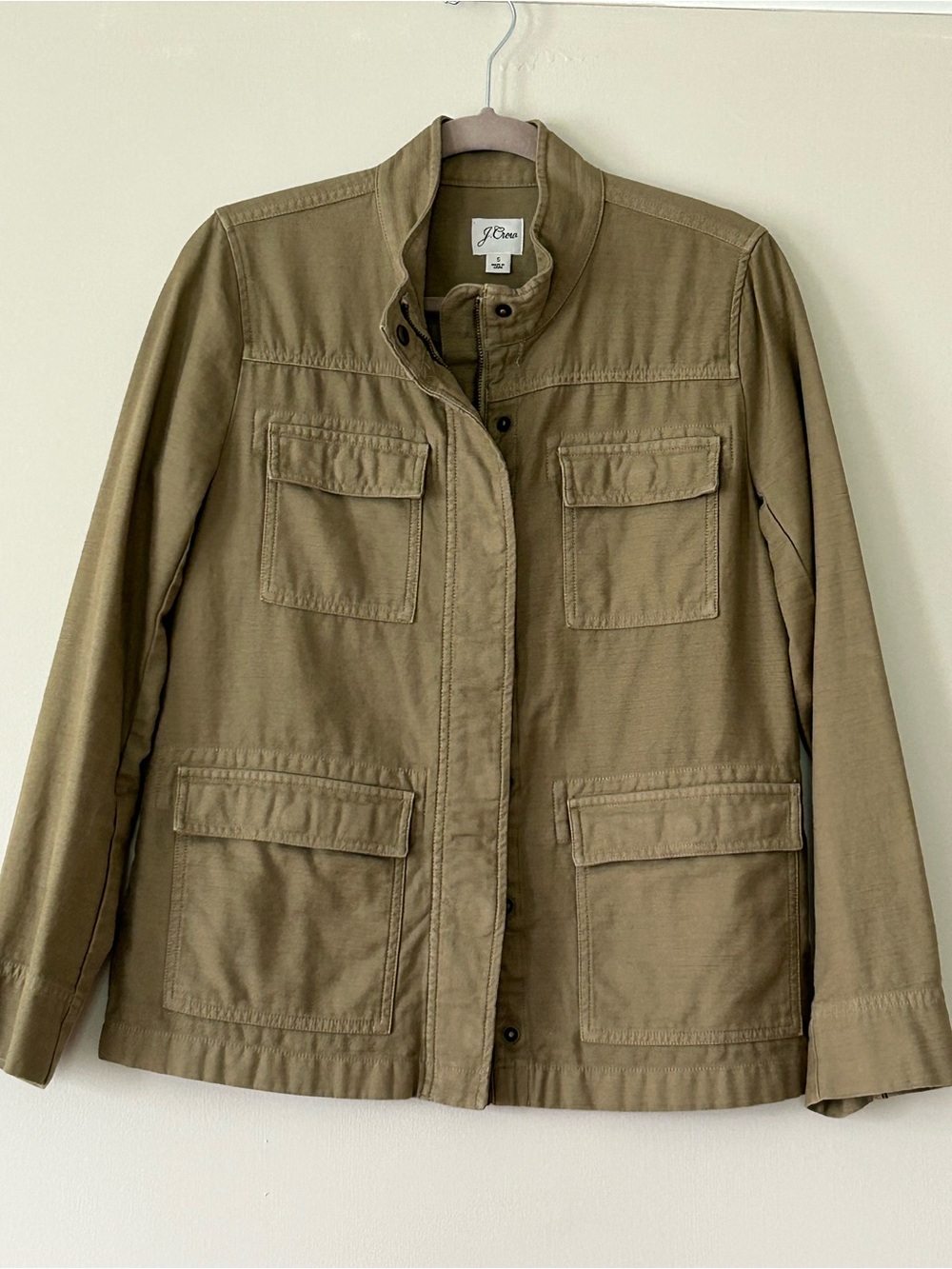 J. Crew Garment Dyed Military Jacket